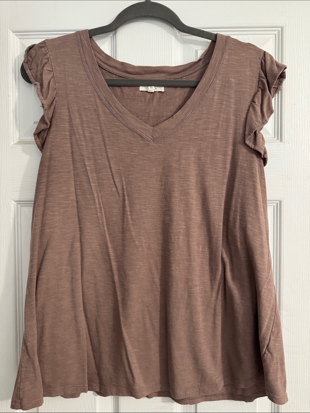Maurices V-Neck Ruffle Sleeve